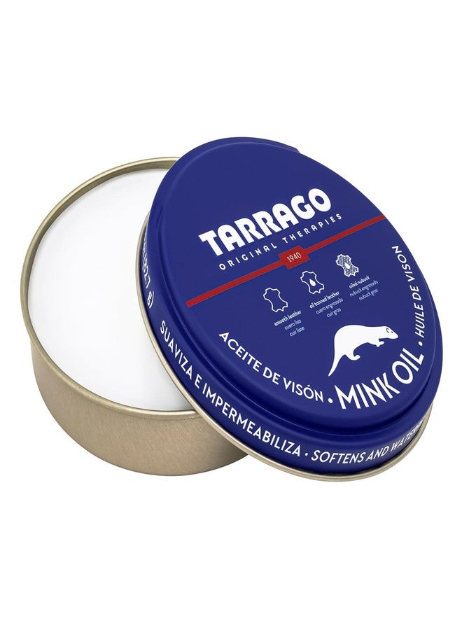 Tarrago Mink Oil for Leather Boots - Conditioner and Cleaner- Waterproof, Soften, Condition, Restore Shoes, Saddles, Purses, Bags, Gloves, and Vinyl- 100mL 3.52oz - Image 1